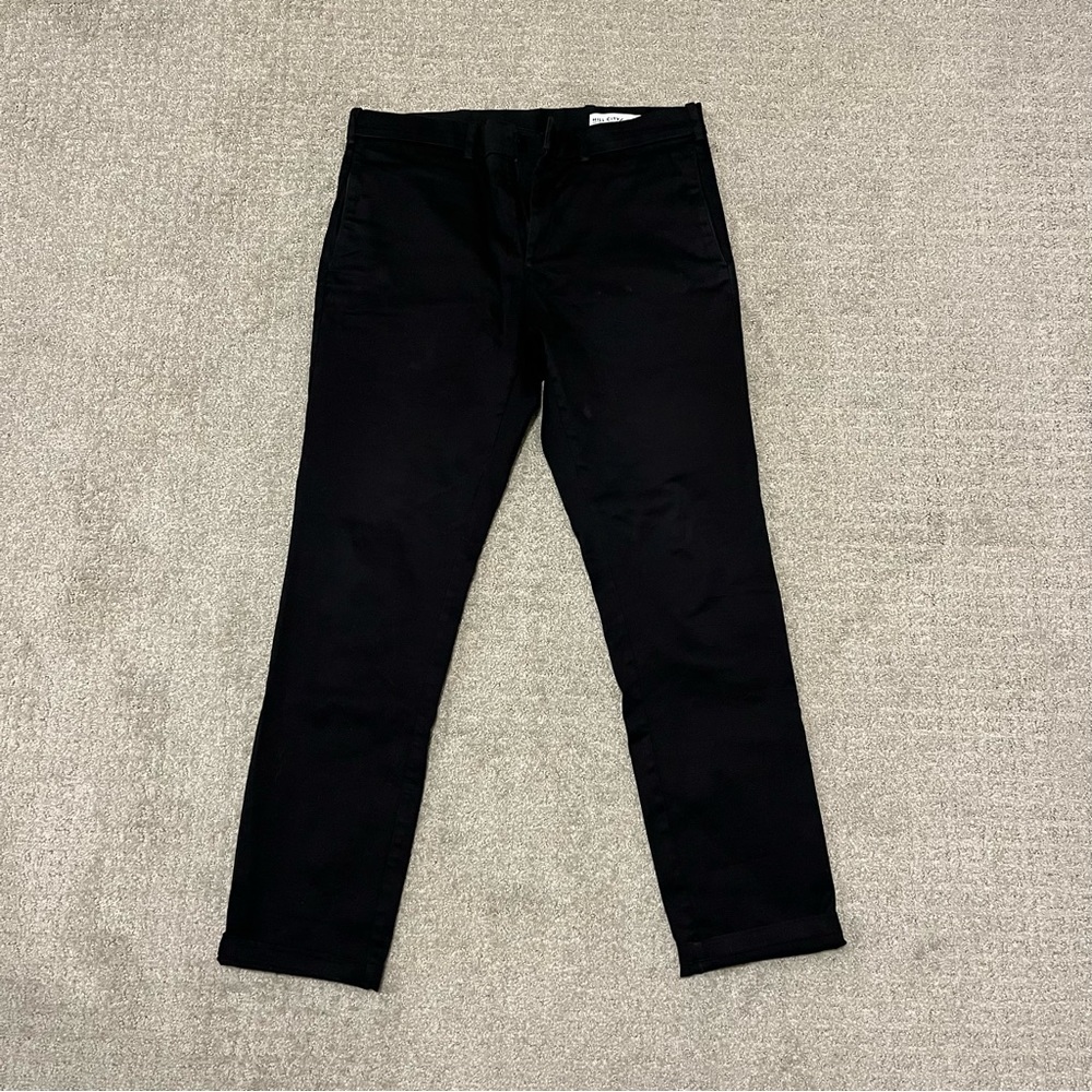 HILL CITY Black Pants 32X32